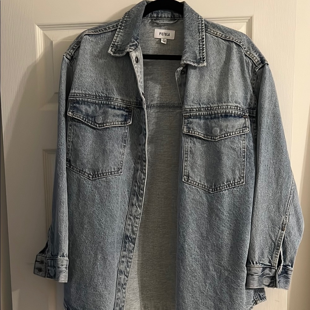 Pistola Mandy oversized  Denim Jacket size S